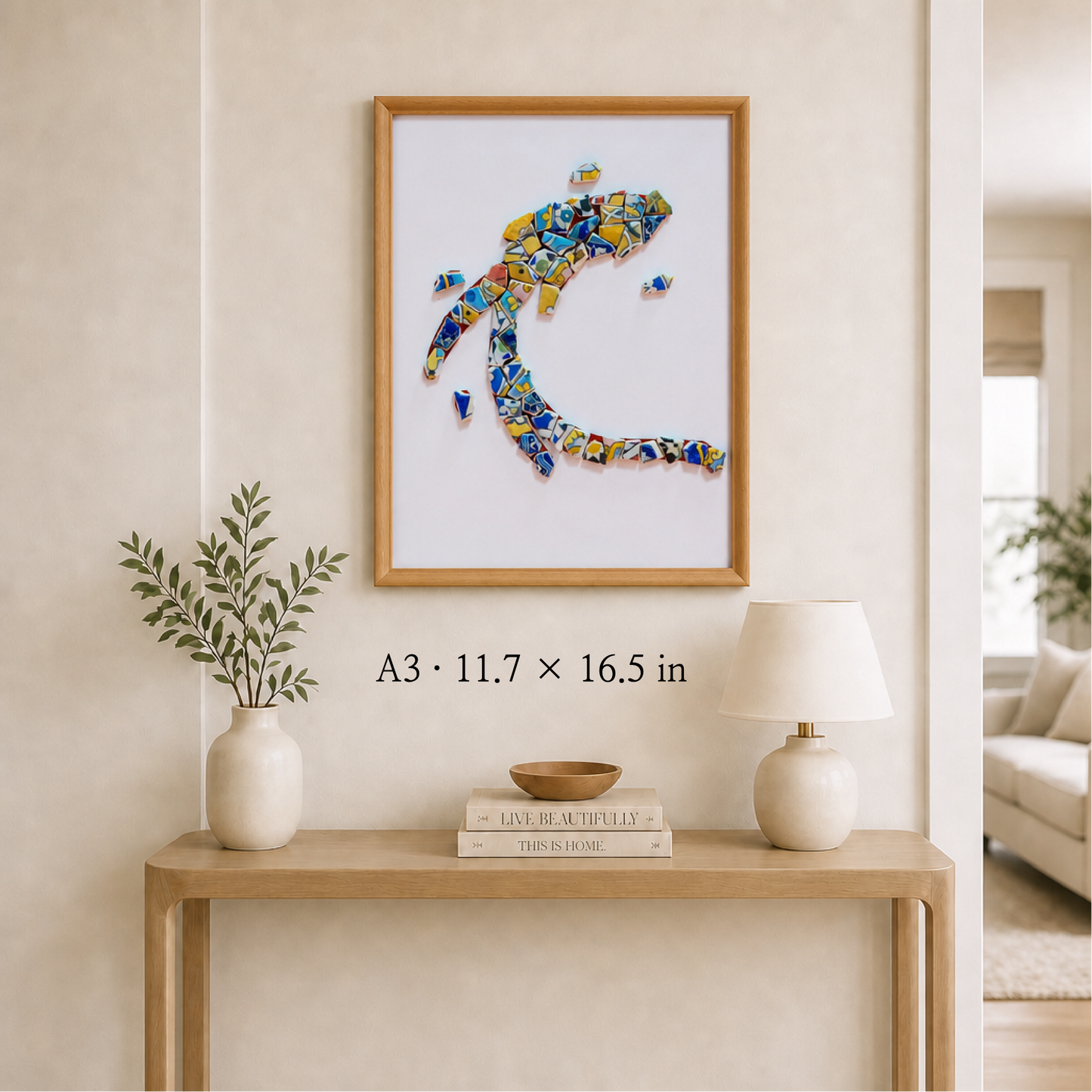 Koi - Ripple | Porcelain Mosaic DIY Kit in Chromatic