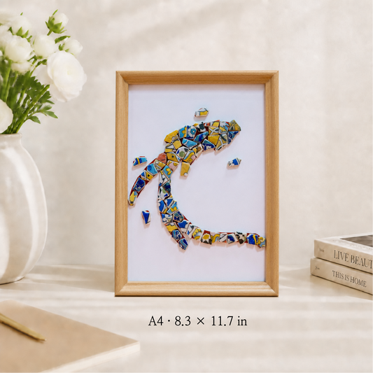 Koi - Ripple | Porcelain Mosaic DIY Kit in Chromatic