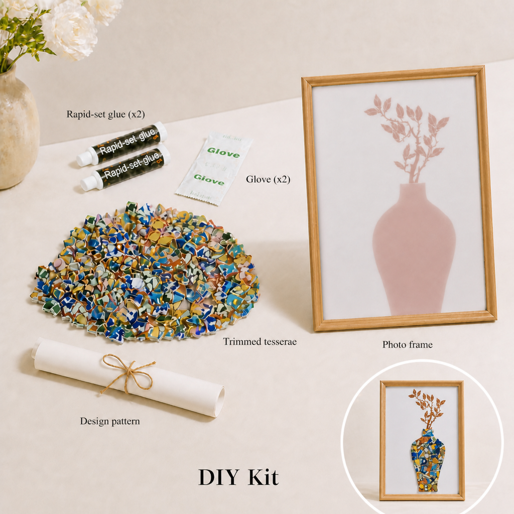 Vessel - Reverie | Porcelain Mosaic DIY Kit in Chromatic