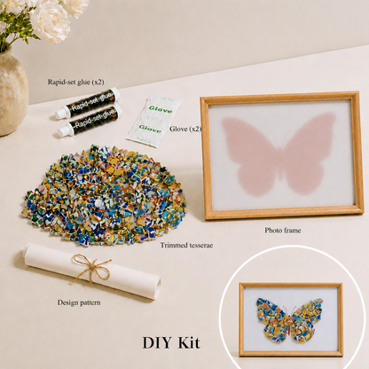 Metamorphosis - Unfold | Porcelain Mosaic DIY Kit in Chromatic