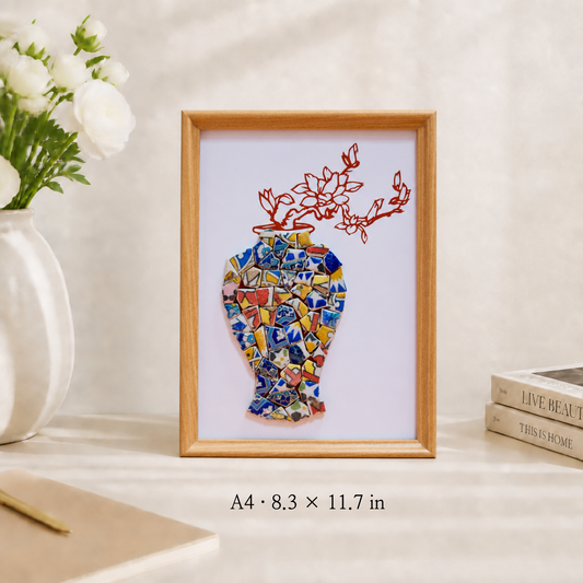 Vessel - Abundance | Porcelain Mosaic DIY Kit in Chromatic