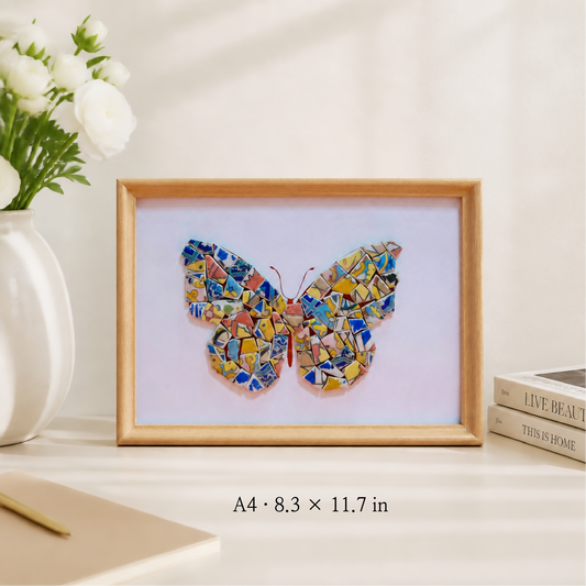 Metamorphosis - Unfold | Porcelain Mosaic DIY Kit in Chromatic