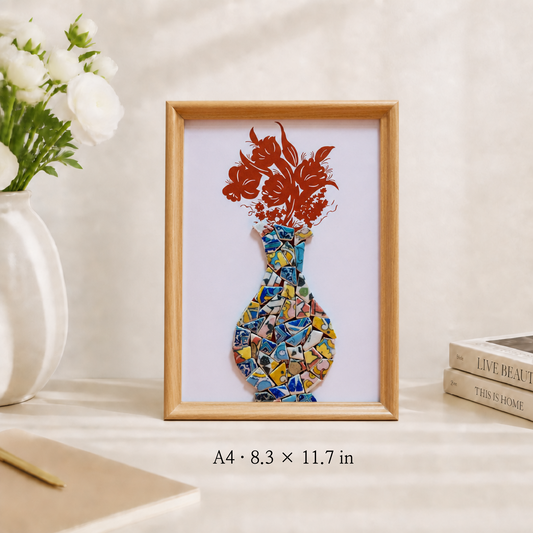 Vessel - Bloom | Porcelain Mosaic DIY Kit in Chromatic