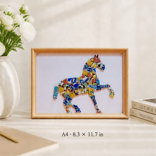 Equus - Horizon | Porcelain Mosaic DIY Kit in Chromatic