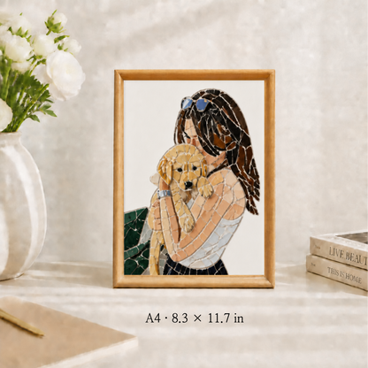 Personalized | Custom Finished Porcelain Mosaic Artwork