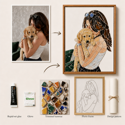 Personalized | Custom Porcelain Mosaic DIY Kit