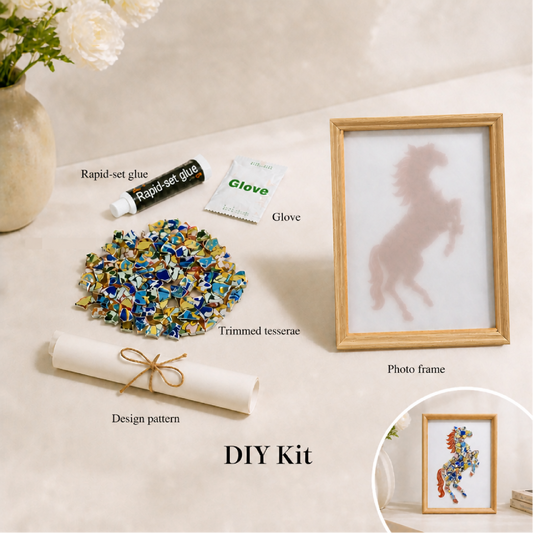 Equus - Ascent | Porcelain Mosaic DIY Kit in Chromatic