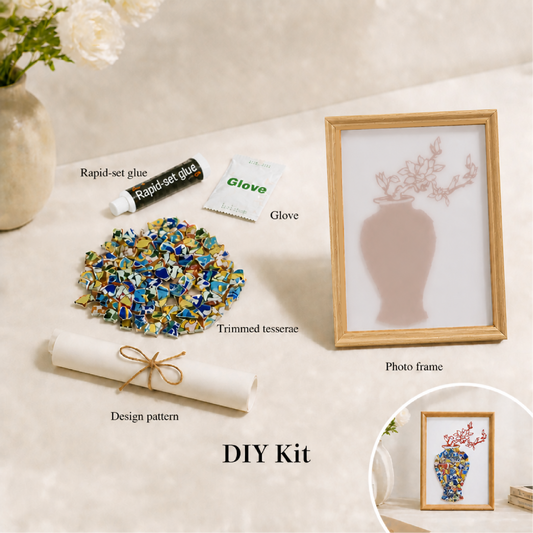 Vessel - Abundance | Porcelain Mosaic DIY Kit in Chromatic