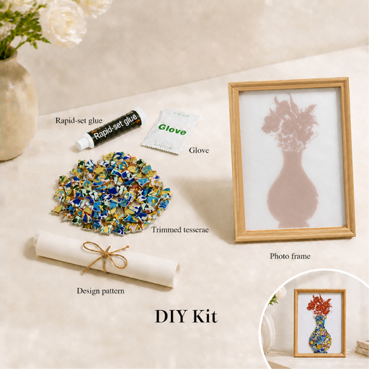 Vessel - Bloom | Porcelain Mosaic DIY Kit in Chromatic